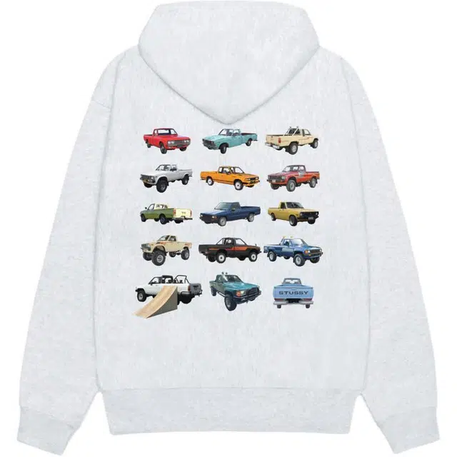 Stussy SS25 PICKUP ZIP HOODIE