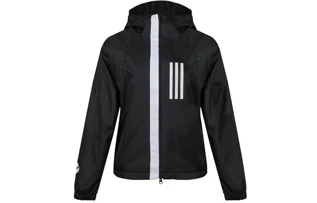 adidas Hoodie Jacket Women Black