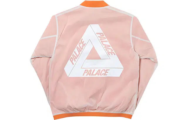 PALACE Reversible Overplay Bomber Orange Logo