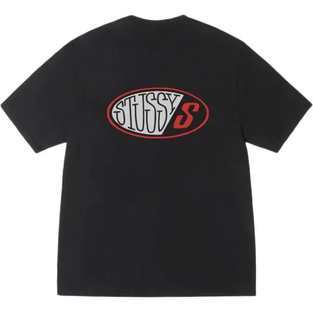 Stussy SS25 PITSTOP TEE PIGMENT DYED logoT