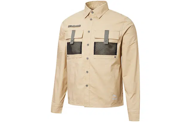 Puma Woven Jacket Khaki