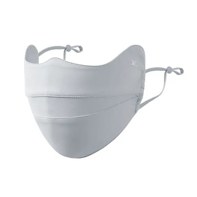 南极人 冰丝口罩防紫外线护眼角高颜值夏季开车骑行户外遮阳脸罩透气 锦纶 防晒面罩 女款