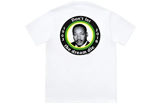 Supreme SS18 MLK Dream Tee White T