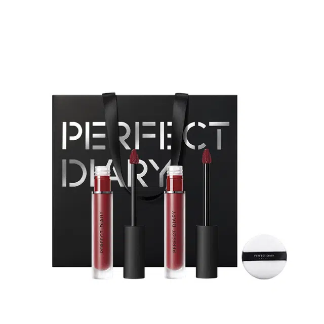 完美日记 蝴蝶情人彩妆套装 易上色丝绒自然持久哑光雾面不脱妆服帖