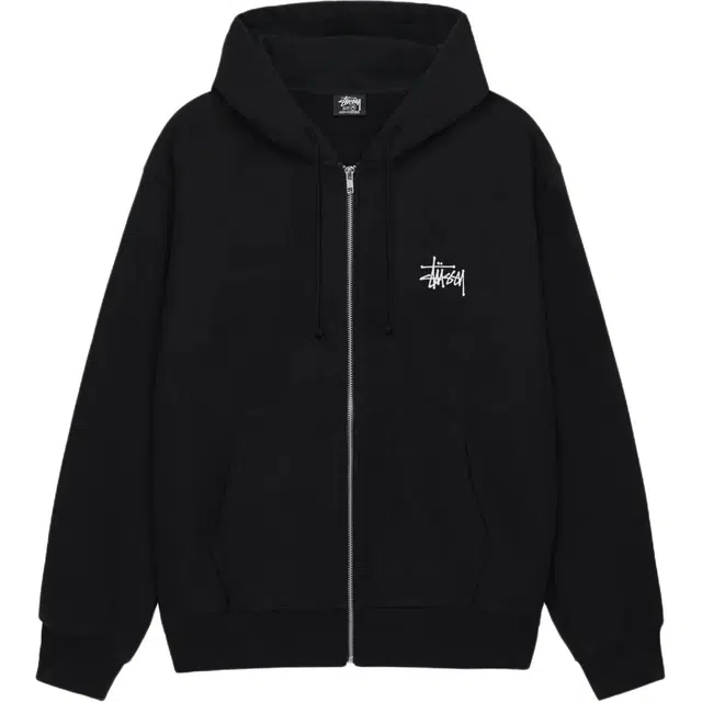 Stussy SS25 BIG MEATY ZIP HOODIE