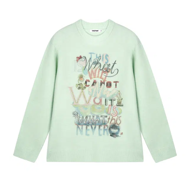 CANOTWAIT Pullover Sweater