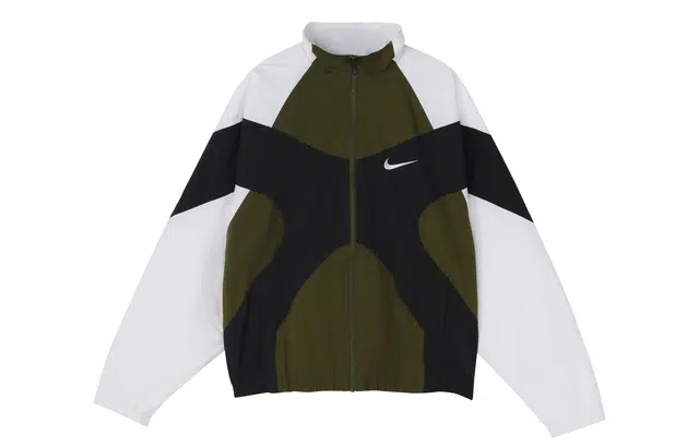 Nike Sportswear Woven Zip Jacket Military Green