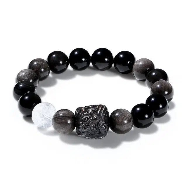 【官方已过香】 普陀山文创 多财多福爱情甜蜜早日脱单飞黄腾达 国潮新中式能量磁场#好运 礼盒装 醒狮 草莓晶 手串 男女同款情侣款