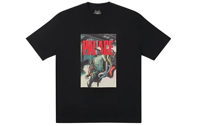 PALACE FW21 Mangas T-shirt Black LogoT