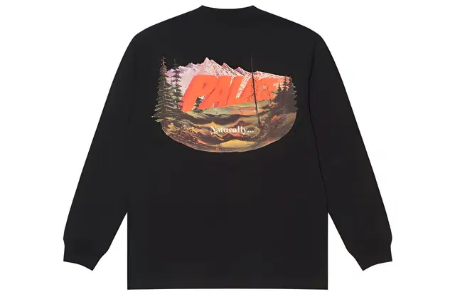 PALACE FW21 Chapping Long Sleeve Black T