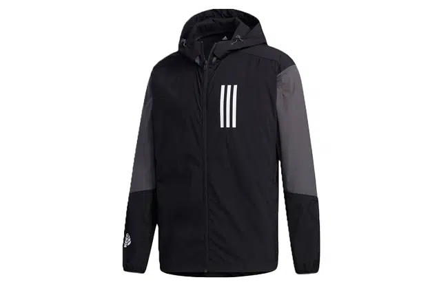 adidas Logo Fit Jacket Black