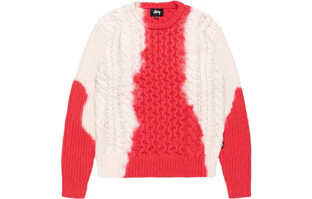 Stussy FW23 Tie Dye Fisherman Sweater