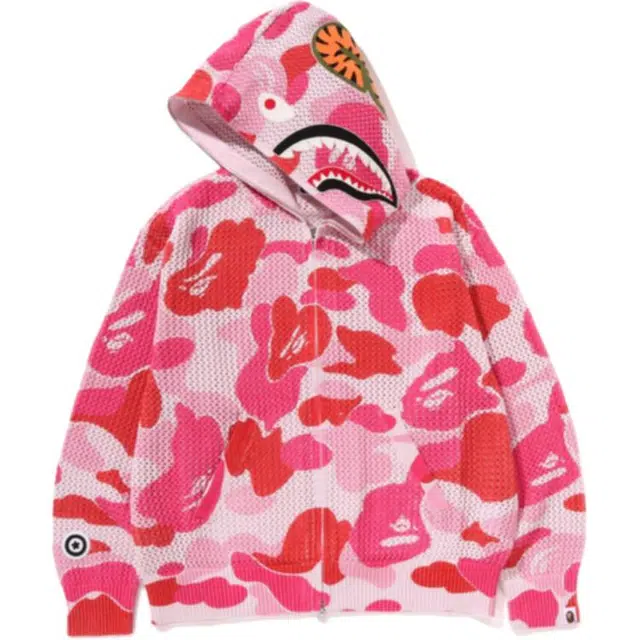 A BATHING APE ABC Camo Shark Hoodie