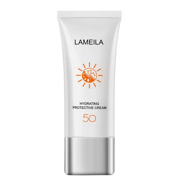 拉美拉 清透修颜防晒霜 防紫外线控油隔离保湿补水持久