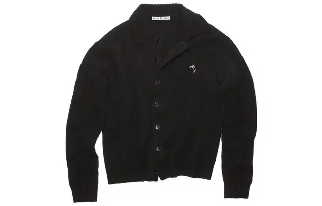Acne Studios Loose Fit Cardigan Black