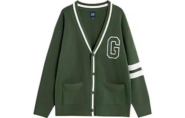 GAP Logo V-Neck Knit Sweater