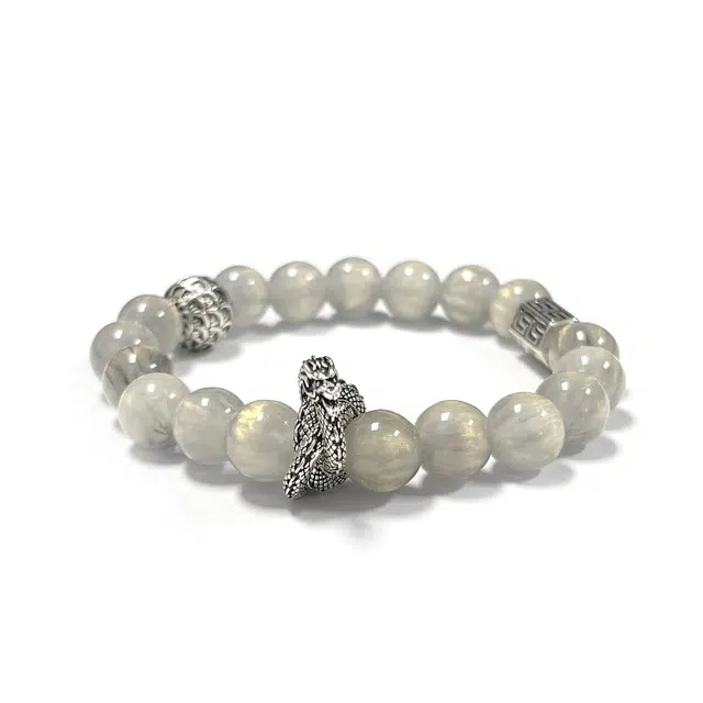 岁月静好 流萤新中式国潮复古小众设计典雅简约大气时尚财源滚滚招财纳福一往无前考研上岸好运寓意 琉璃 手串 男女同款情侣款