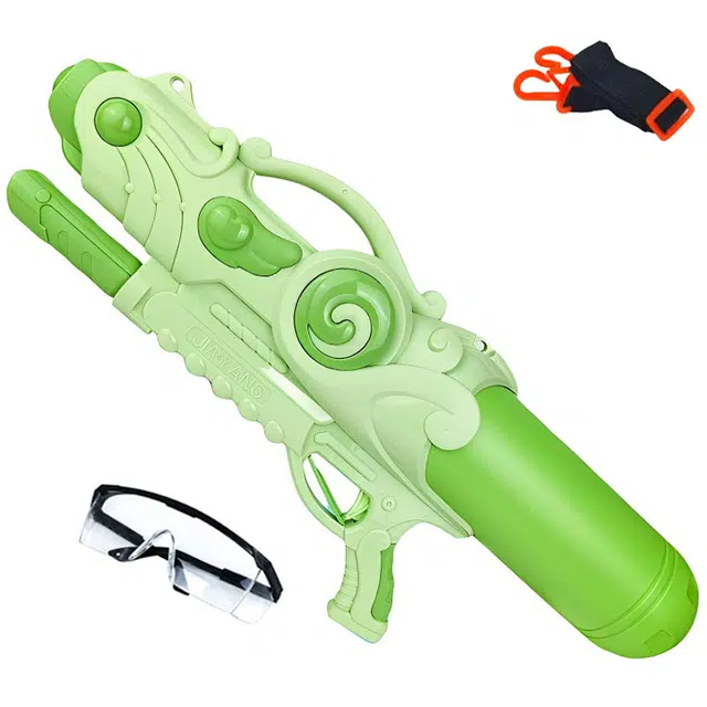 简普森 抽拉式大容量喷水高压 枪型玩具