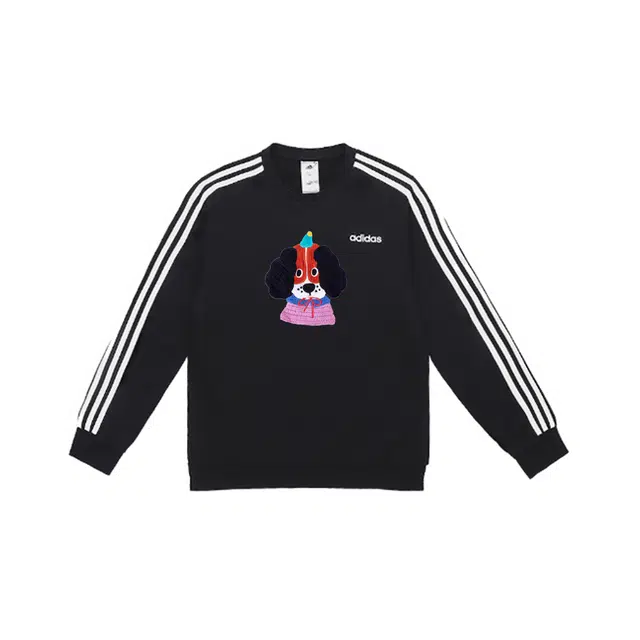adidas Retro Crewneck Sweatshirt Black