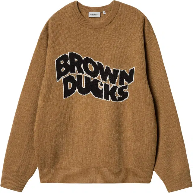 Carhartt WIP Brown Ducks Sweater