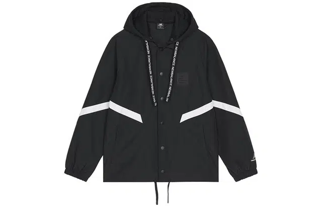 New Balance Hooded Jacket Black