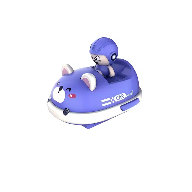 乐智由我 迷你亲子碰碰车双人对战骑车漂移电动卡丁车 遥控玩具