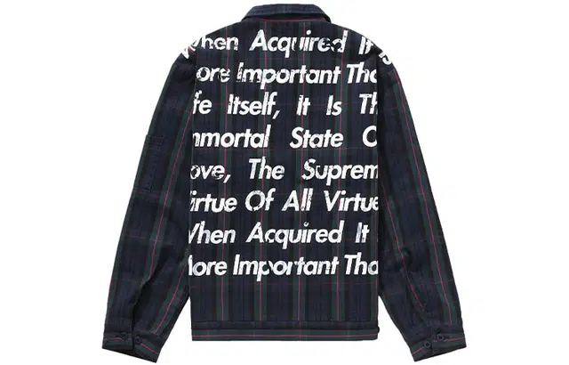 Supreme x JUNYA WATANABE COMME des GARÇONS MAN Printed Work Jacket