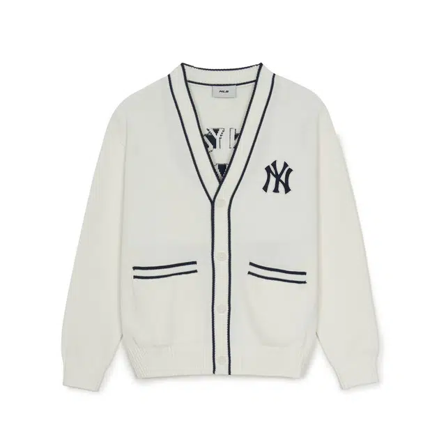 MLB New York YankeesVarsity BASIC BUTTON CARDIGAN