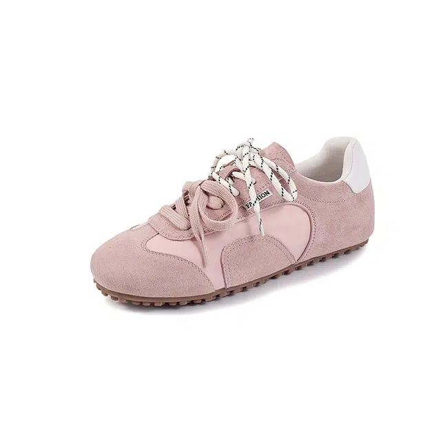 猪皮 猪八革简约经典舒适透气复古百搭 减震吸汗增高 低帮 生活休闲鞋 女款