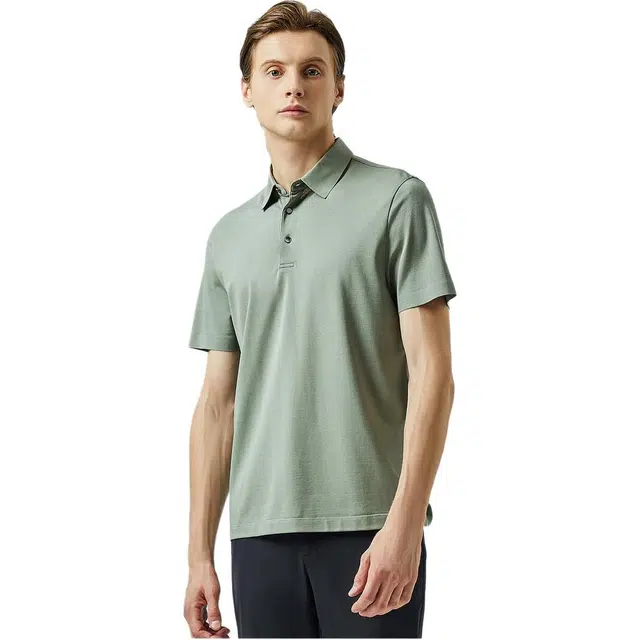 迪柯尼 短袖舒适简约针织衫 男款