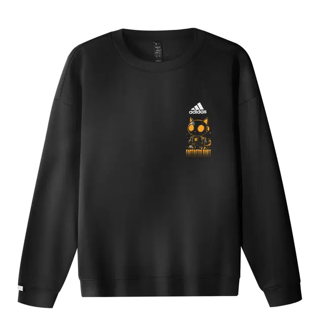 adidas Cyber Cat Logo Crewneck Sweatshirt