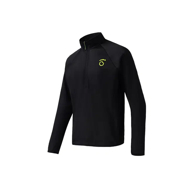 马孔多 空气胶囊科技抓绒保暖拇指洞合身卫衣 男款 黑色