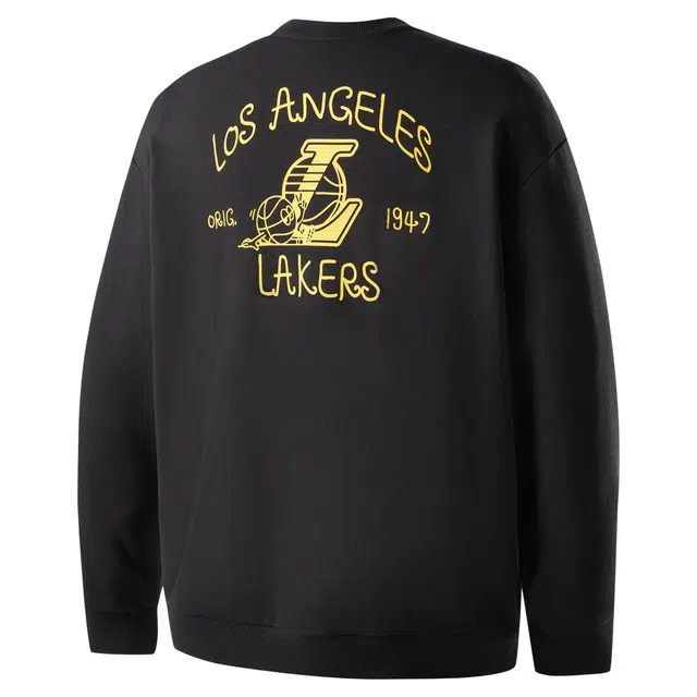 NBA Los Angeles Lakers Graffiti Crewneck Sweatshirt Black