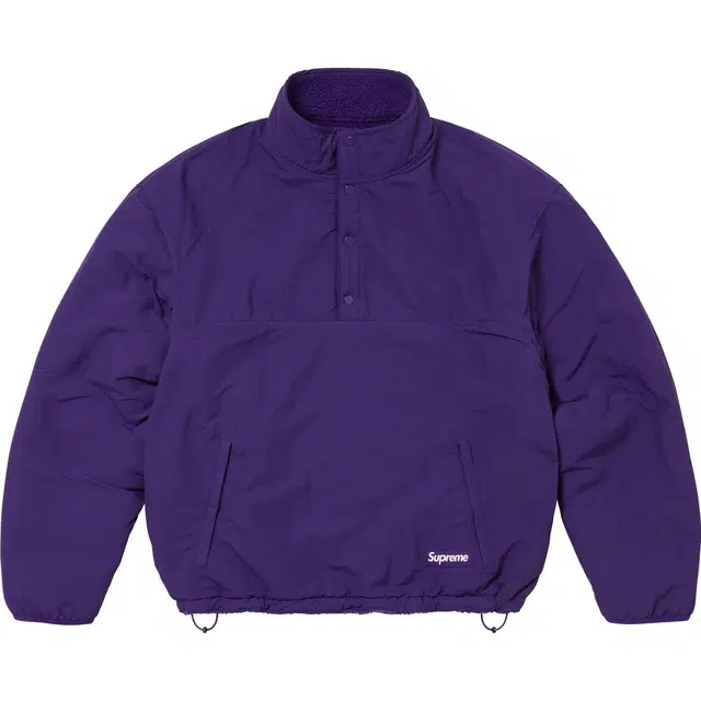 Supreme x Polartec FW24 WEEK7 Shearling Reversible Pullovert