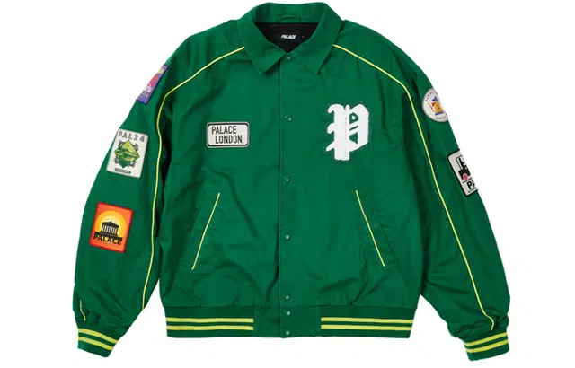 PALACE SS22 Patches Cotton Bomber Kelly Green