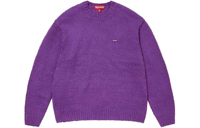 Supreme SS24 WEEK6 BOUCL SMALL BOX SWEATER