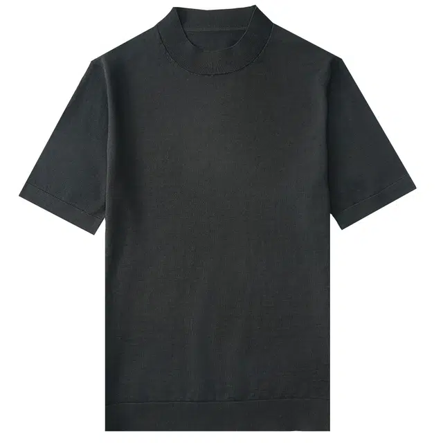 比利斯山羊 半袖可机洗纯羊毛薄款圆领打底纯色百搭短袖毛衣 男款