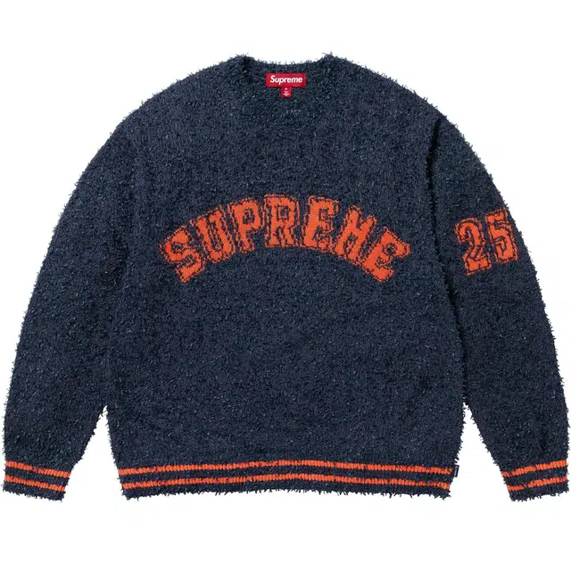 Supreme SS25 Textured Arc Sweater