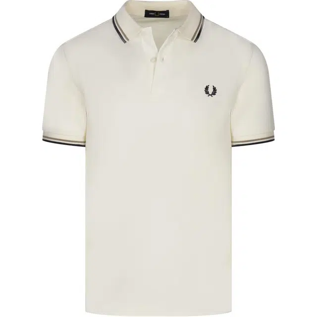 Fred Perry Beige Polo Shirt
