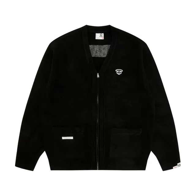 Aape FW24 Black Knit Jacket