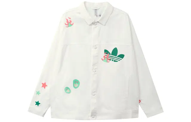 adidas Originals SS22 Logo Jacket White