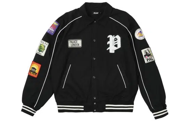 PALACE SS22 Patches Bomber Black