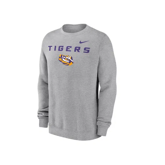 Nike LSU Men's College Pullover Crew