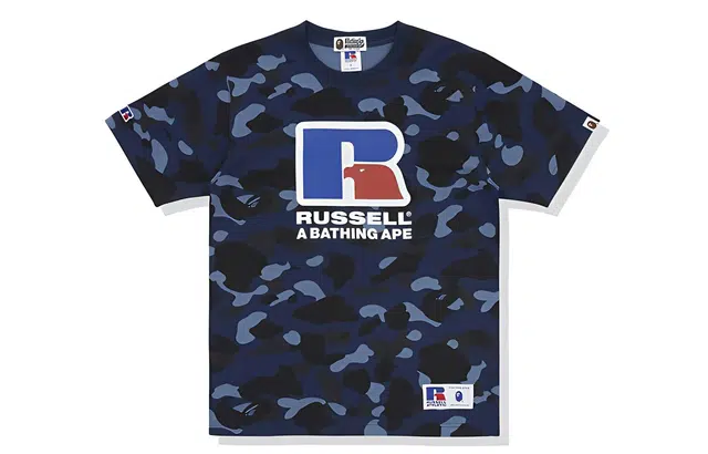 A BATHING APE x RUSSELL T