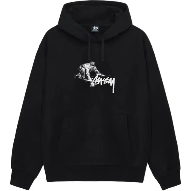 Stussy FW24 WORKER HOODIE logo