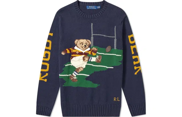 Polo Ralph Lauren Bear Sweater Navy