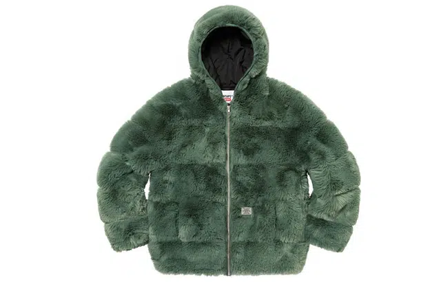 Supreme x WTAPS Faux Fur Hooded Jacket