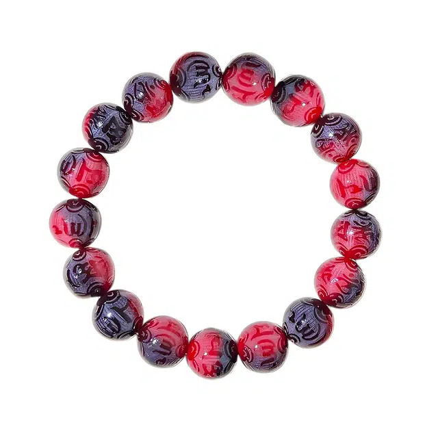 素于 小众轻奢高级国潮文玩佛珠专属念珠饰品招财纳福逢考必过上岸盘玩#好运 白玉菩提 手串 男女同款情侣款