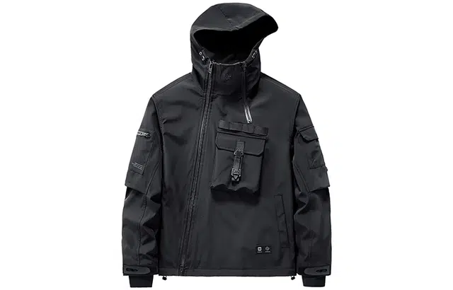 VIP Techwear Jacket Black