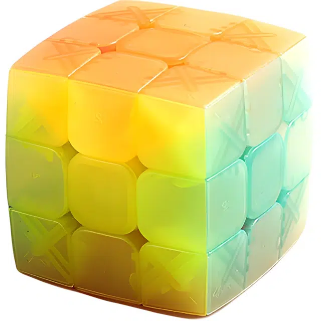 圣手 甜心果冻色二阶三阶四阶五阶魔方 早教益智玩具